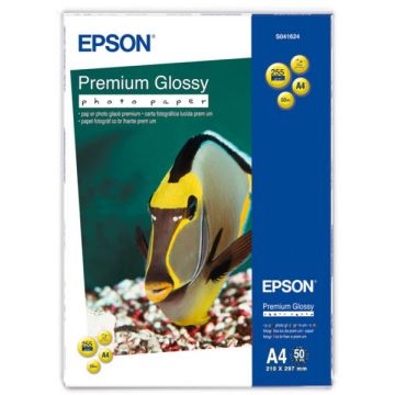 Epson S041624 Premium Glossy photo paper 255 g/m2 A4 (50 vel)