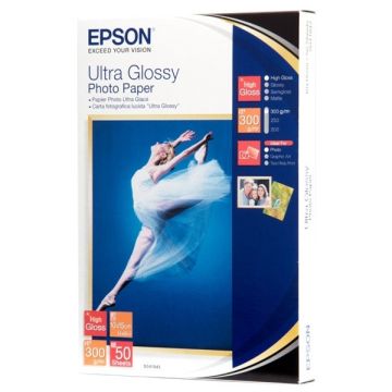 Epson S041943 ultra glossy photo paper 300 grams 10 x 15 cm (50 vel)