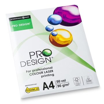 Pro-Design papier 1 pak van 50 vel A4 - 90 grams