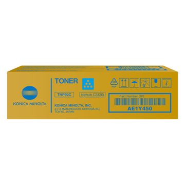 Konica Minolta TNP-92C (AE1Y450) toner cyaan (origineel)