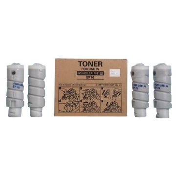 Konica Minolta 8931-621 toner zwart EP 70 4 stuks (origineel)