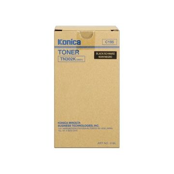 Konica TN-302K (018L) toner zwart (origineel)