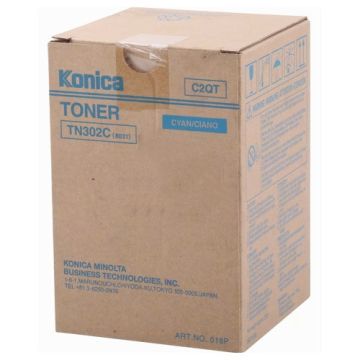 Konica TN-302C (018P) toner cyaan (origineel)