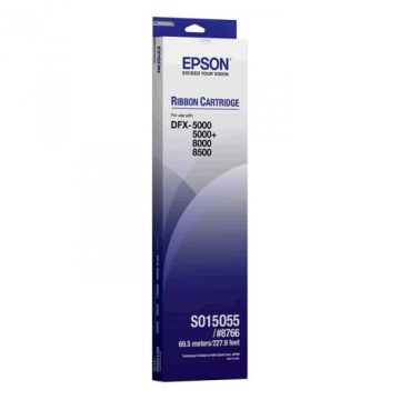 Epson S015055 (#8766) inktlint zwart (origineel)