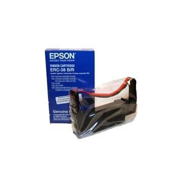 Epson ERC38B/R inktlint zwart/rood (origineel)