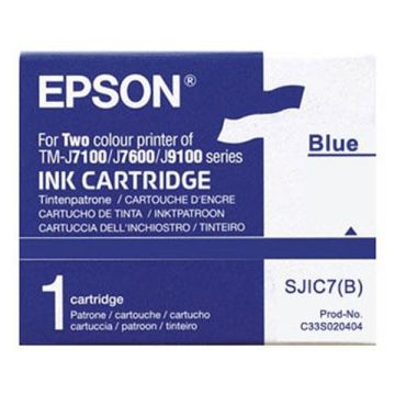 Epson S020404 (SJIC7B) inktcartridge blauw (origineel)