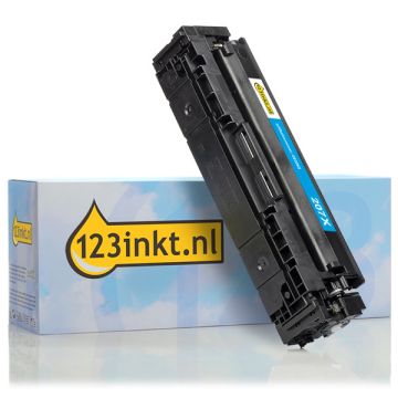 123inkt huismerk vervangt HP 207X (W2211X) toner cyaan hoge capaciteit