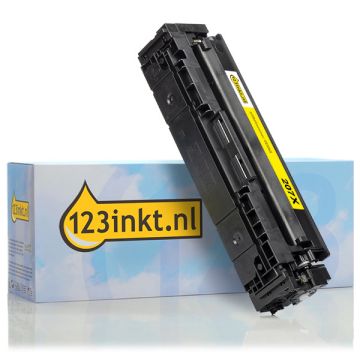 123inkt huismerk vervangt HP 207X (W2212X) toner geel hoge capaciteit