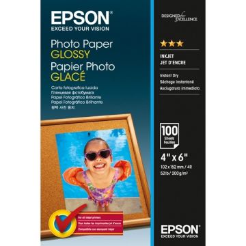 Epson S042548 glossy photo paper 200 grams 10 x 15 cm (100 vel)