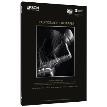 Epson S045050 traditional photo paper 330 grams A4 (25 vel)