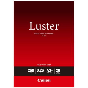 Canon LU-101 pro luster photo paper 260 grams A3+ (20 vel)