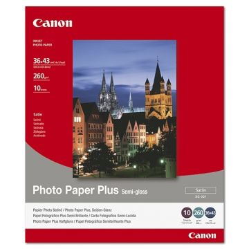 Canon SG-201 photo paper plus semi-gloss 260 grams 36 x 43 cm (10 vel)