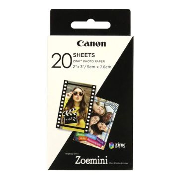 Canon ZINK fotopapier zelfklevend 5 x 7,6 cm (20 vel)