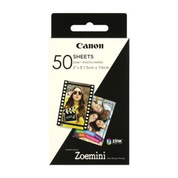 Canon ZINK fotopapier zelfklevend 5 x 7,6 cm (50 vel)