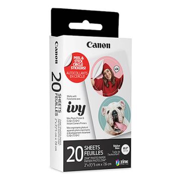 Canon ZINK fotopapier zelfklevend cirkel 33 mm (20 vel)