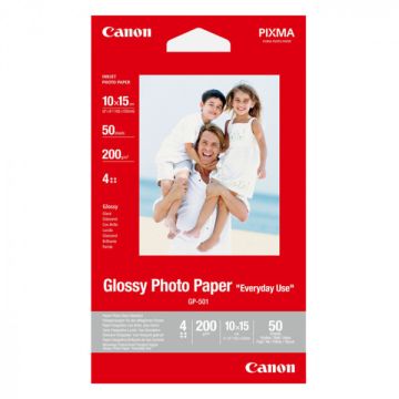 Canon GP-501 glossy photo paper 200 grams 10 x 15 cm (50 vel)