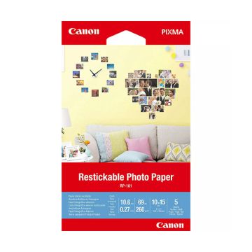 Canon RP-101 verwijderbare fotostickers 260 grams 10 x 15 cm (5 vel)