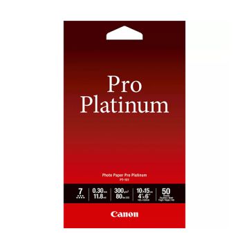 Canon PT-101 pro platinum photo paper 300 grams 10 x 15 cm (50 vel)