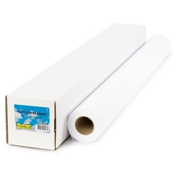 123inkt Matt Coated paper roll 1067 mm (42 inch) x 30 m (140 grams)