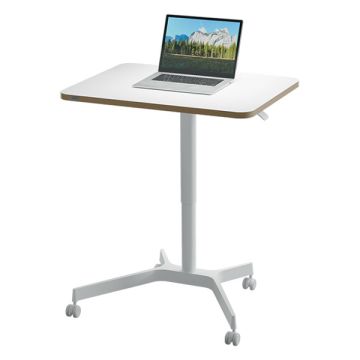 Leitz Ergo mobiel zit-sta bureau wit 80 x 60 cm