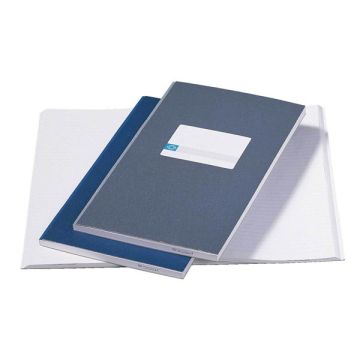 Atlanta notitieboek 165 x 210 mm gelinieerd 80 vel blauw