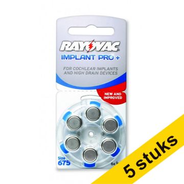 Rayovac Implant pro+ H675 voordeelpak 30 stuks