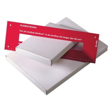 Raadhuis brievenbusdoos 299 x 213 x 27 mm (25 stuks)