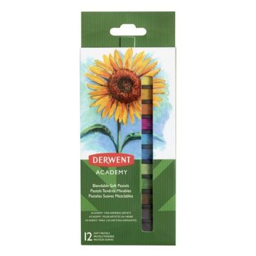 Derwent Academy pastelkrijt (12 stuks)