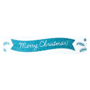 Folia washi tape Merry Christmas (15 mm x 5 m)