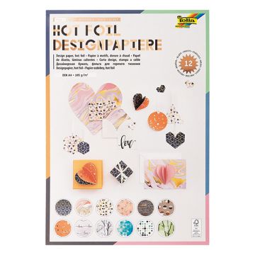 Folia designpapierblok Hotfoil III A4 (12 vel)