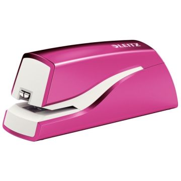 Leitz 5566 WOW elektrische nietmachine roze metallic (10 vel)