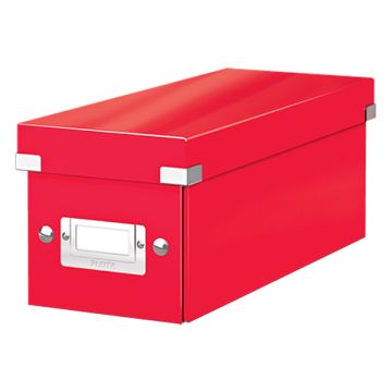 Leitz 6041 WOW cd-box rood