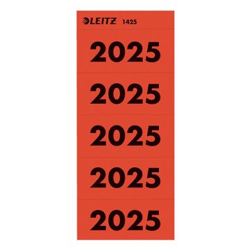 Leitz zelfklevende jaartal etiketten 2025 (100 stuks)