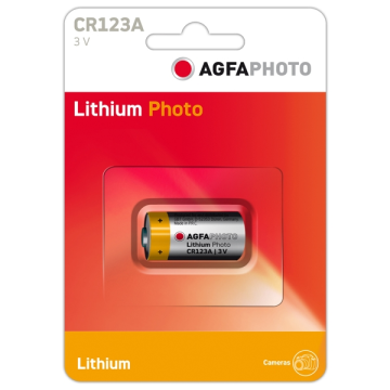 Agfaphoto Lithium CR123A batterij