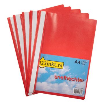 123inkt snelhechter rood A4 (5 stuks)