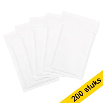 123inkt luchtkussen envelop wit 140 x 225 mm - B12 zelfklevend (200 stuks)