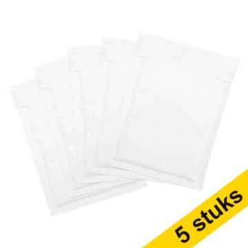 123inkt luchtkussen envelop wit 170 x 225 mm - C13 zelfklevend (5 stuks)