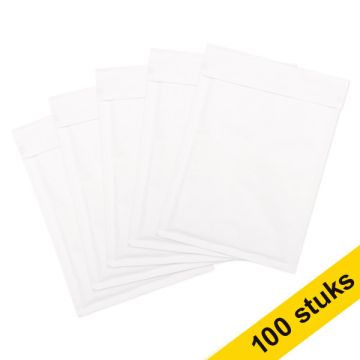 123inkt luchtkussen envelop wit 200 x 275 mm - D14 zelfklevend (100 stuks)