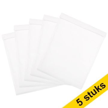 123inkt luchtkussen envelop wit 370 x 480 mm - K20 zelfklevend (5 stuks)