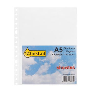 123inkt showtas A5 17-gaats 80 micron (100 stuks)