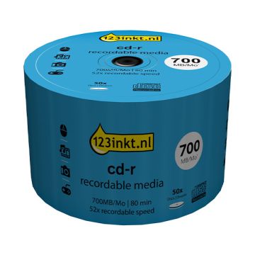 123inkt cd-r 80 min. 50 stuks op spindel