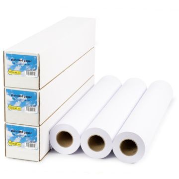 Aanbieding: 3x 123inkt Standard paper roll 594 mm (23 inch) x 50 m (90 grams)