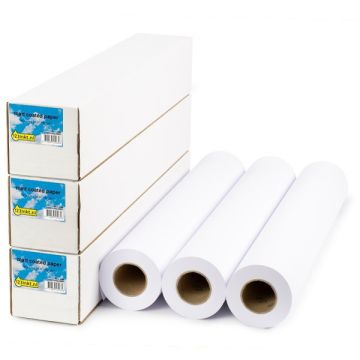 Aanbieding: 3x 123inkt Matt Coated paper roll 914 mm (36 inch) x 30 m (180 grams)