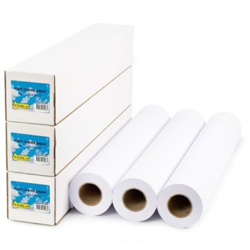 Aanbieding: 3x 123inkt Matt Coated paper roll 1067 mm (42 inch) x 30 m (180 grams)