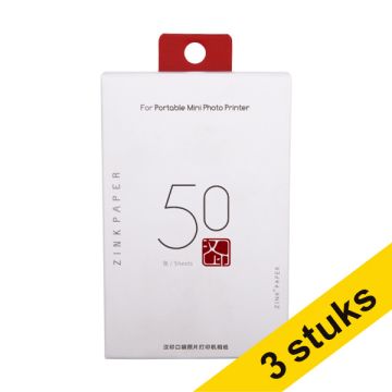 Aanbieding: 3x 123inkt zinkpapier voor foto’s zelfklevend 5 x 7,6 cm (50 vel)