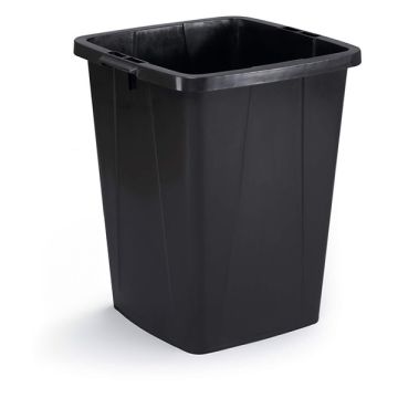 Durable DURABIN ECO afvalcontainer (90 liter, zwart)