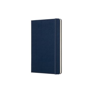 Moleskine large bullet journal hard cover blauw