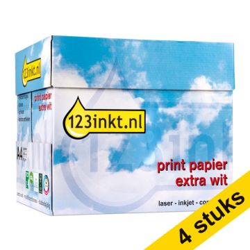 123inkt kopieerpapier 4 dozen van 2.500 vel A4 - 80 grams FSC® Mix Credit