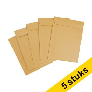 123inkt papieren eco luchtkussenenvelop 120 x 175 mm - A11 zelfklevend (5 stuks)