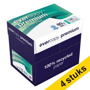 Aanbieding: 4x Clairefontaine Evercopy Premium 1 doos van 2.500 vel A4 - 80 grams